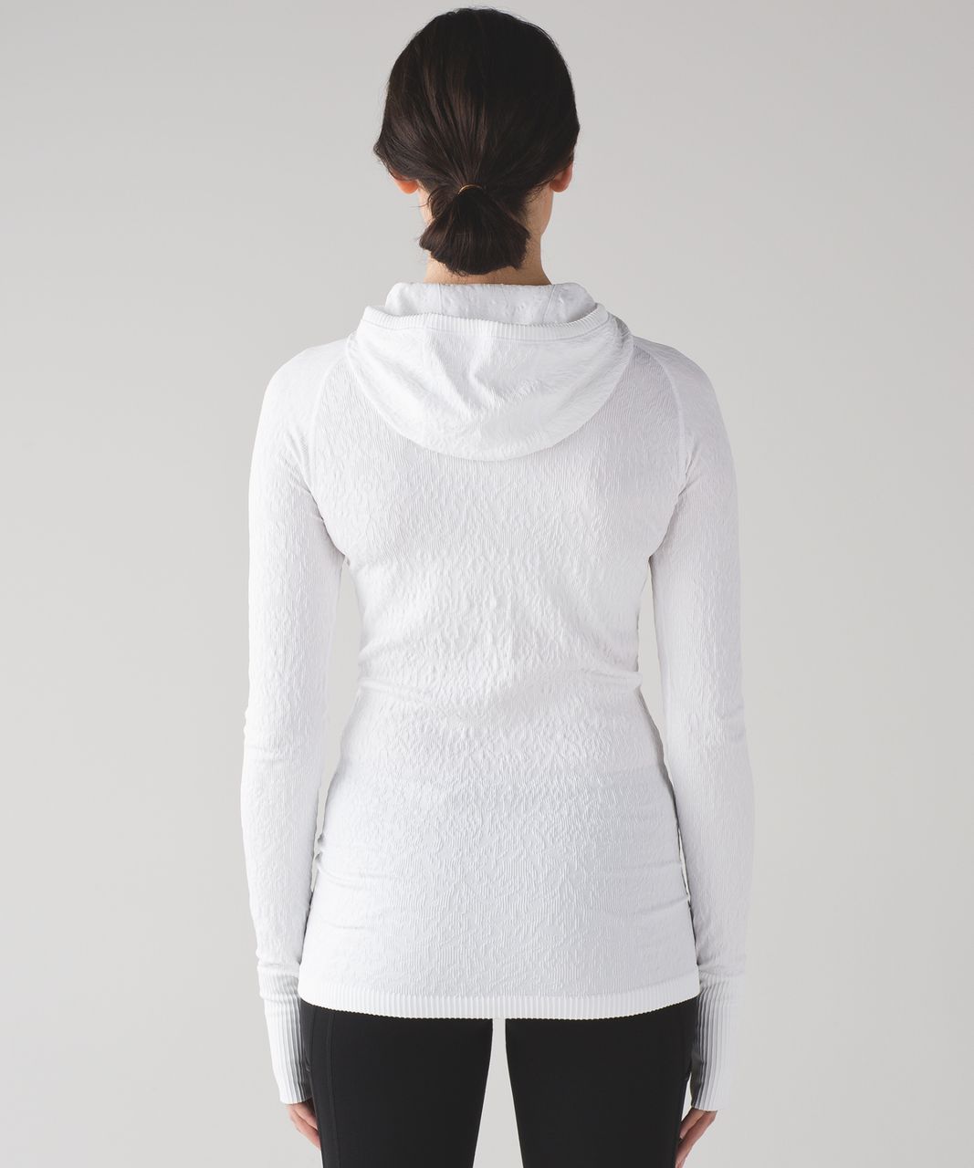 Lululemon Rest Less Hoodie - Heathered White - lulu fanatics