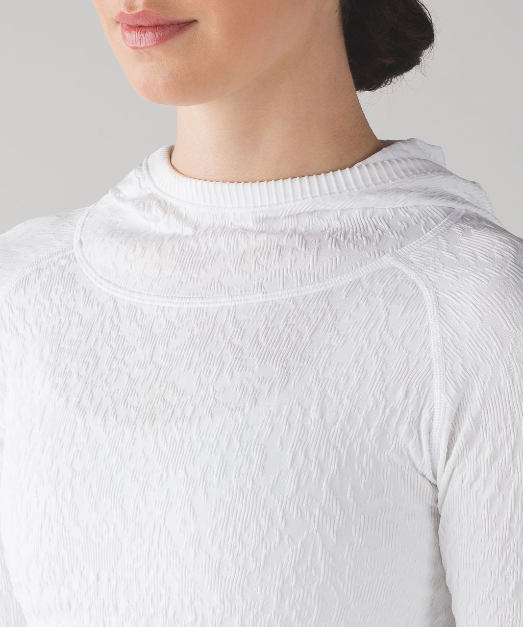 Lululemon Rest Less Hoodie - Heathered White - lulu fanatics