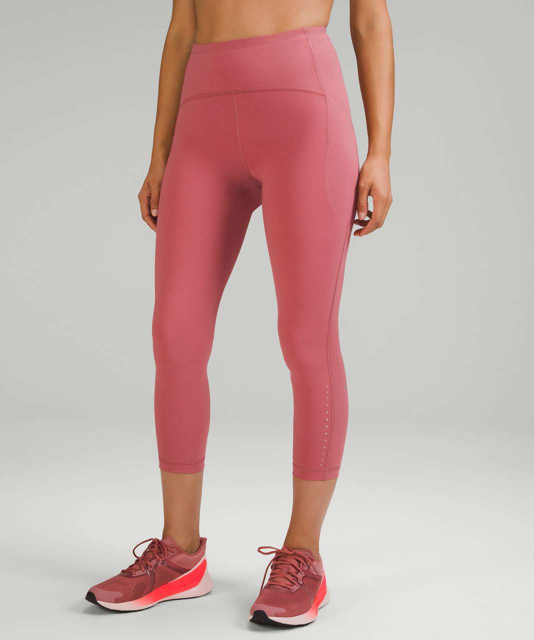 Lululemon Swift Speed High-Rise Crop 23" - Brier Rose