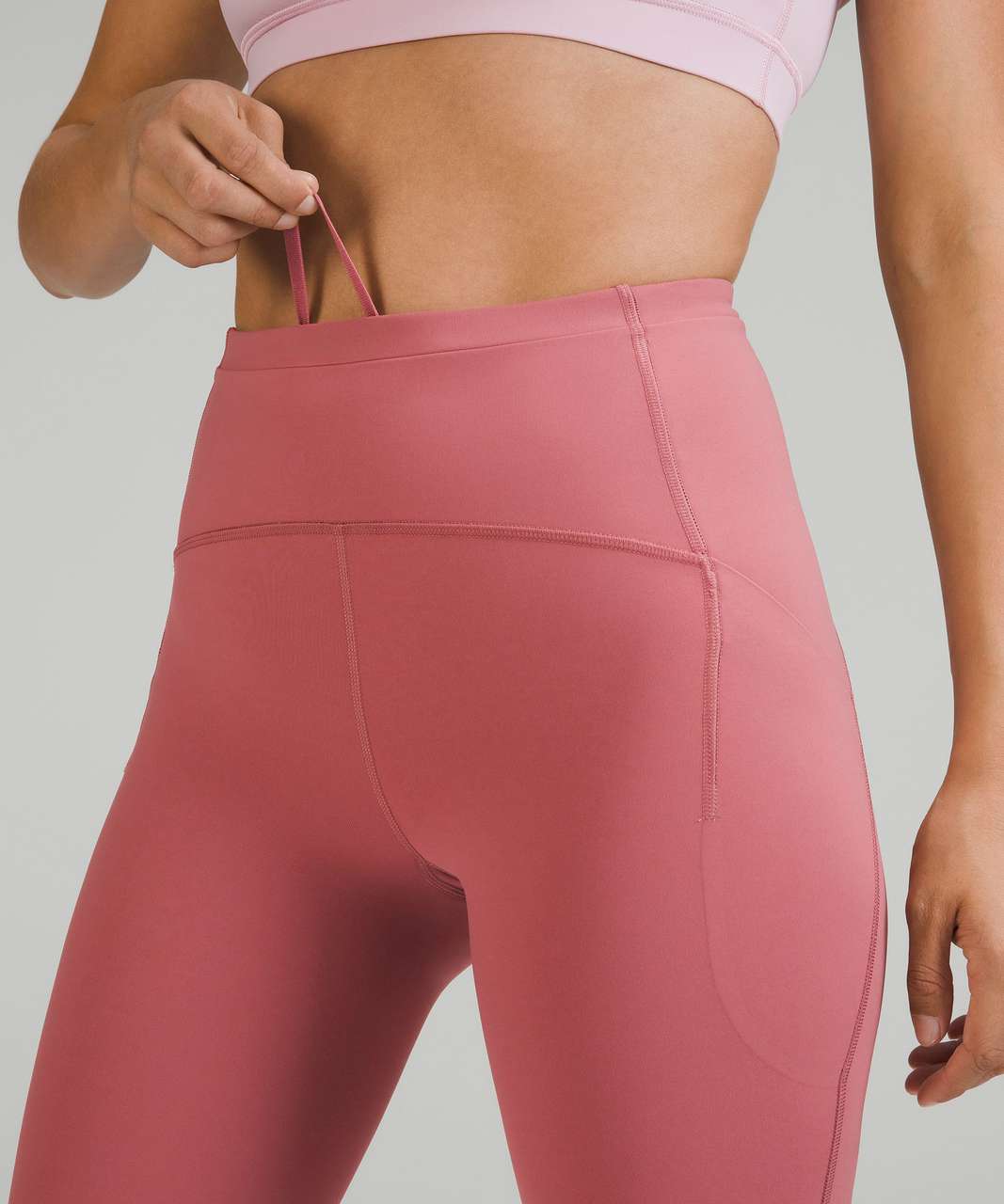 Lululemon Swift Speed High-Rise Crop 23" - Brier Rose