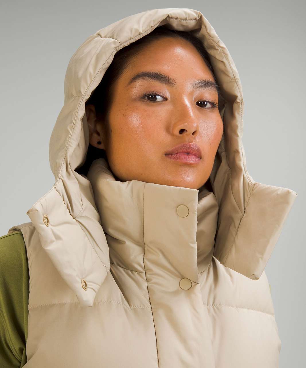 Lululemon Wunder Puff Cropped Vest - Trench (First Release)