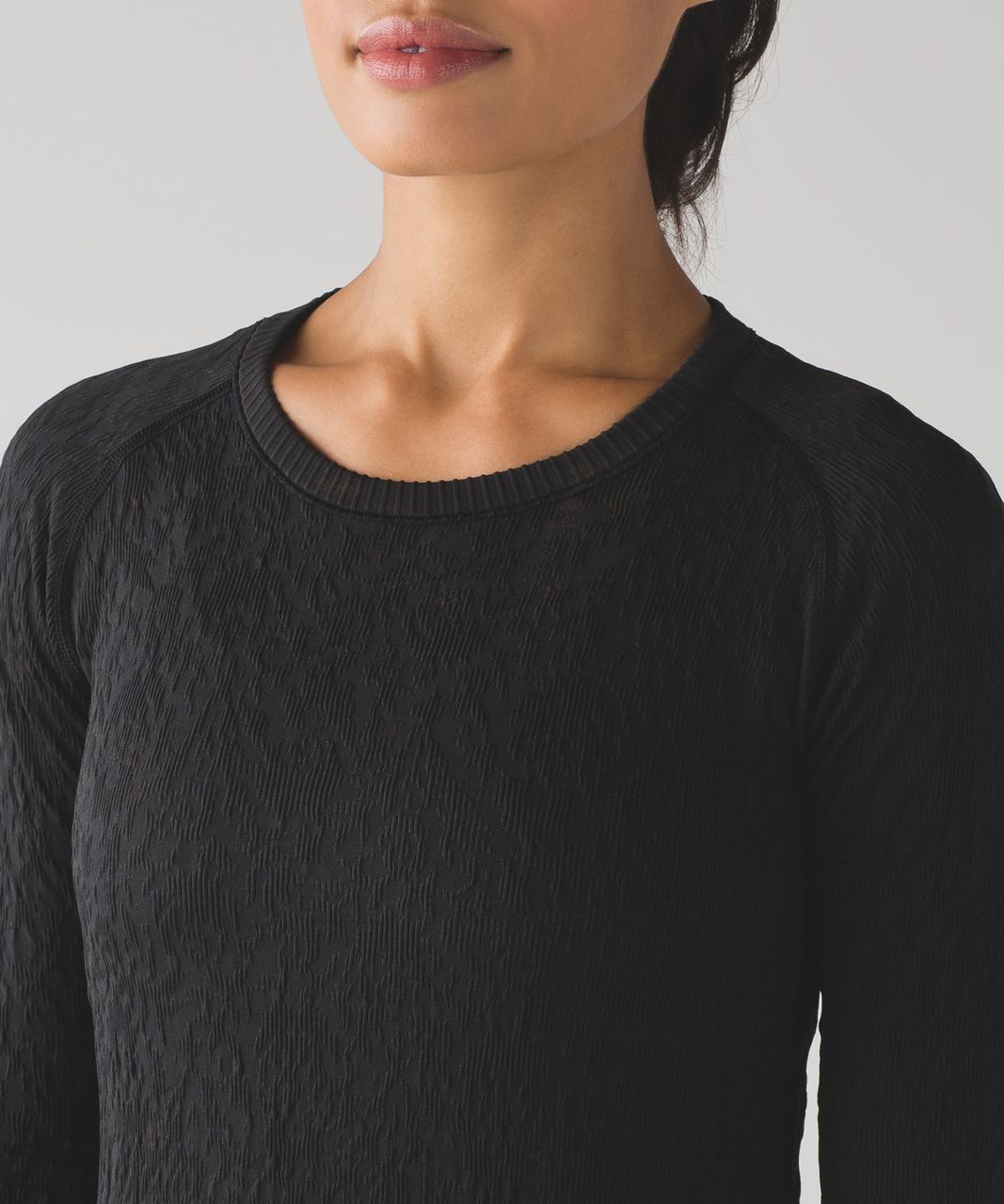 Lululemon Rest Less Pullover - Black / Dark Cast - lulu fanatics