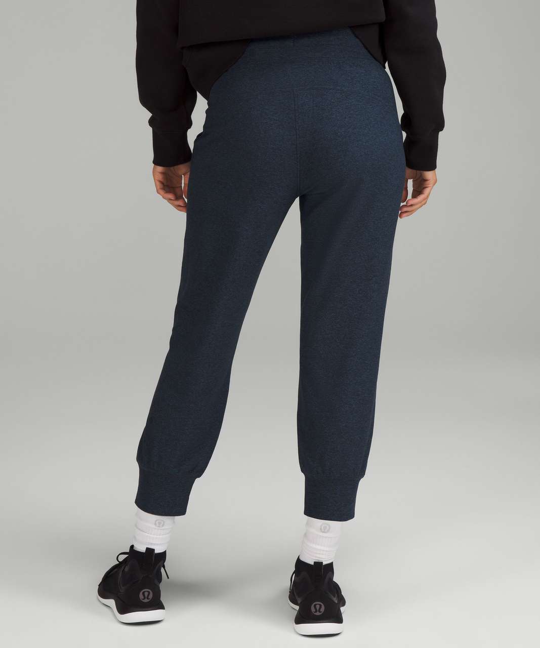 NWT Lululemon Ready to Rulu *Fleece Jogger Heathered Black THE