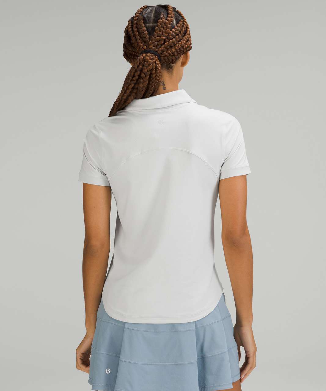 Lululemon Quick-Drying Short Sleeve Polo Shirt - Vapor
