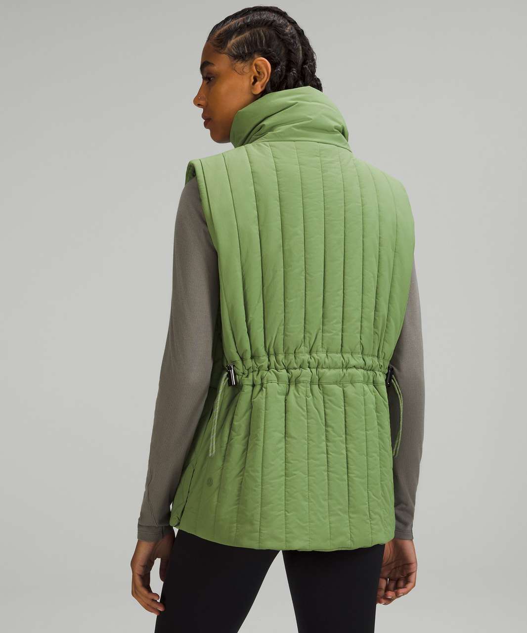 Lululemon Water-Repellent Insulated Vest - Green Foliage