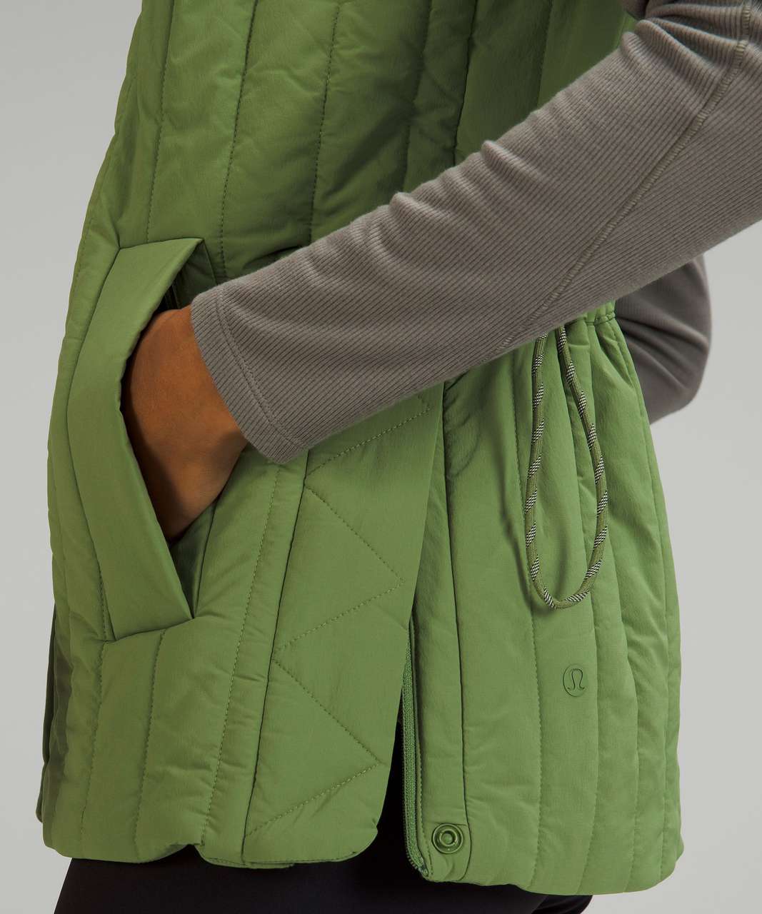 Lululemon Water-Repellent Insulated Vest - Green Foliage