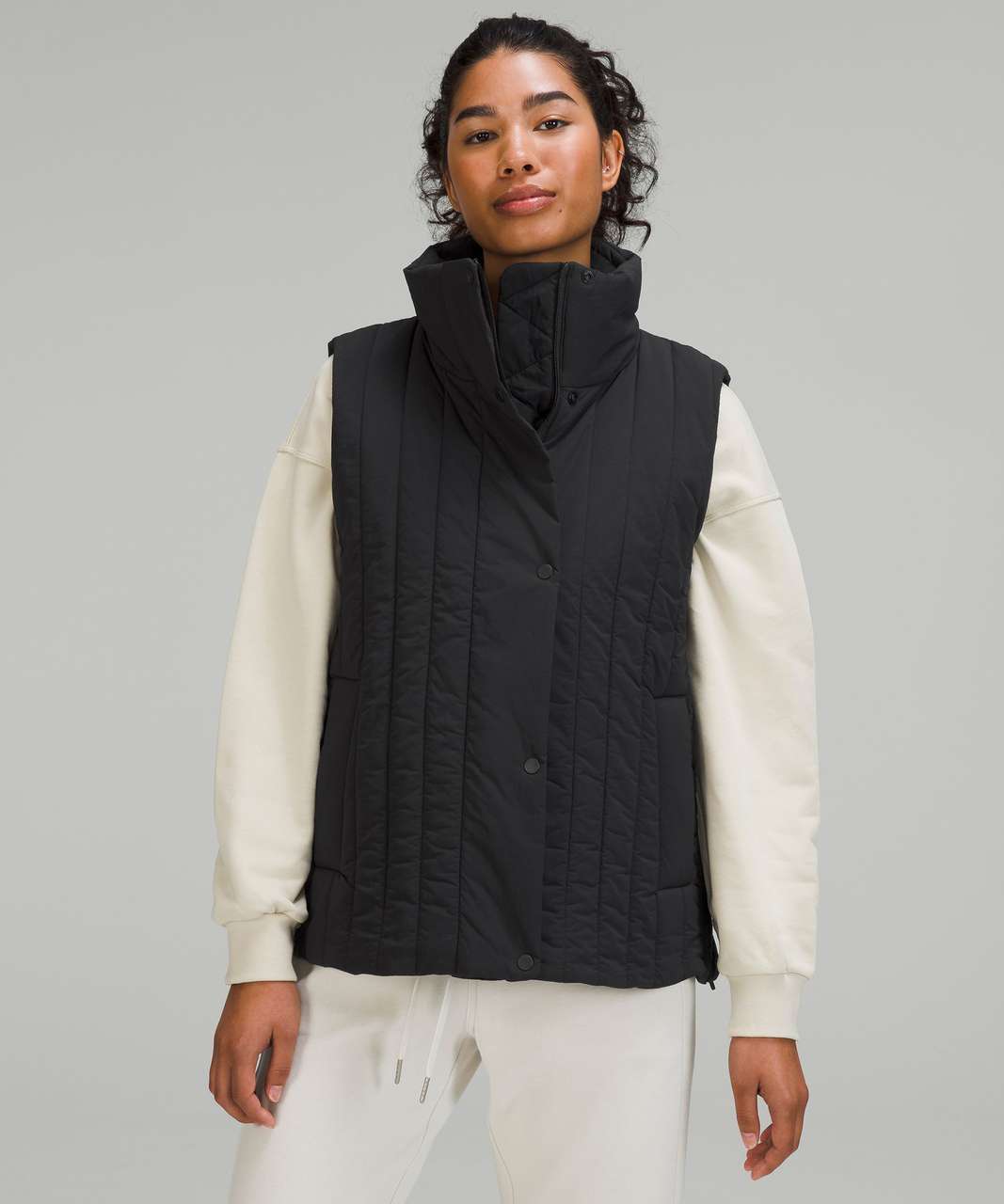 Lululemon Water-Repellent Insulated Vest - Black