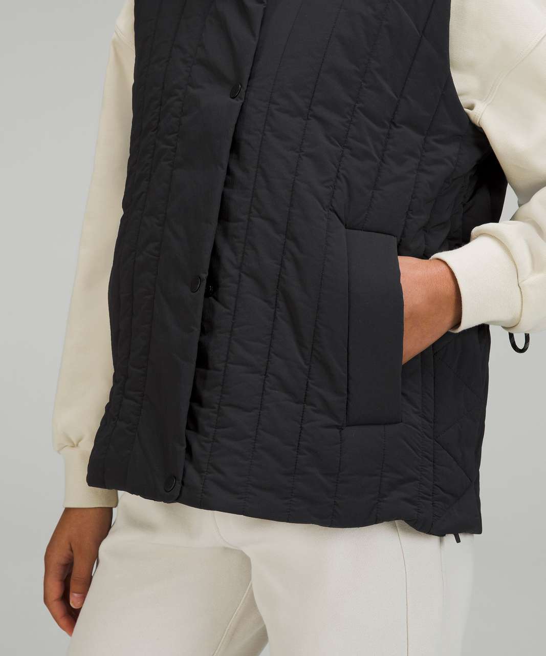 Lululemon Water-Repellent Insulated Vest - Black