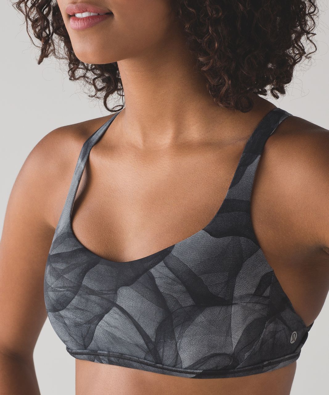 Lululemon Free To Be Zen Bra - Midnight Tulle Multi Black - lulu fanatics