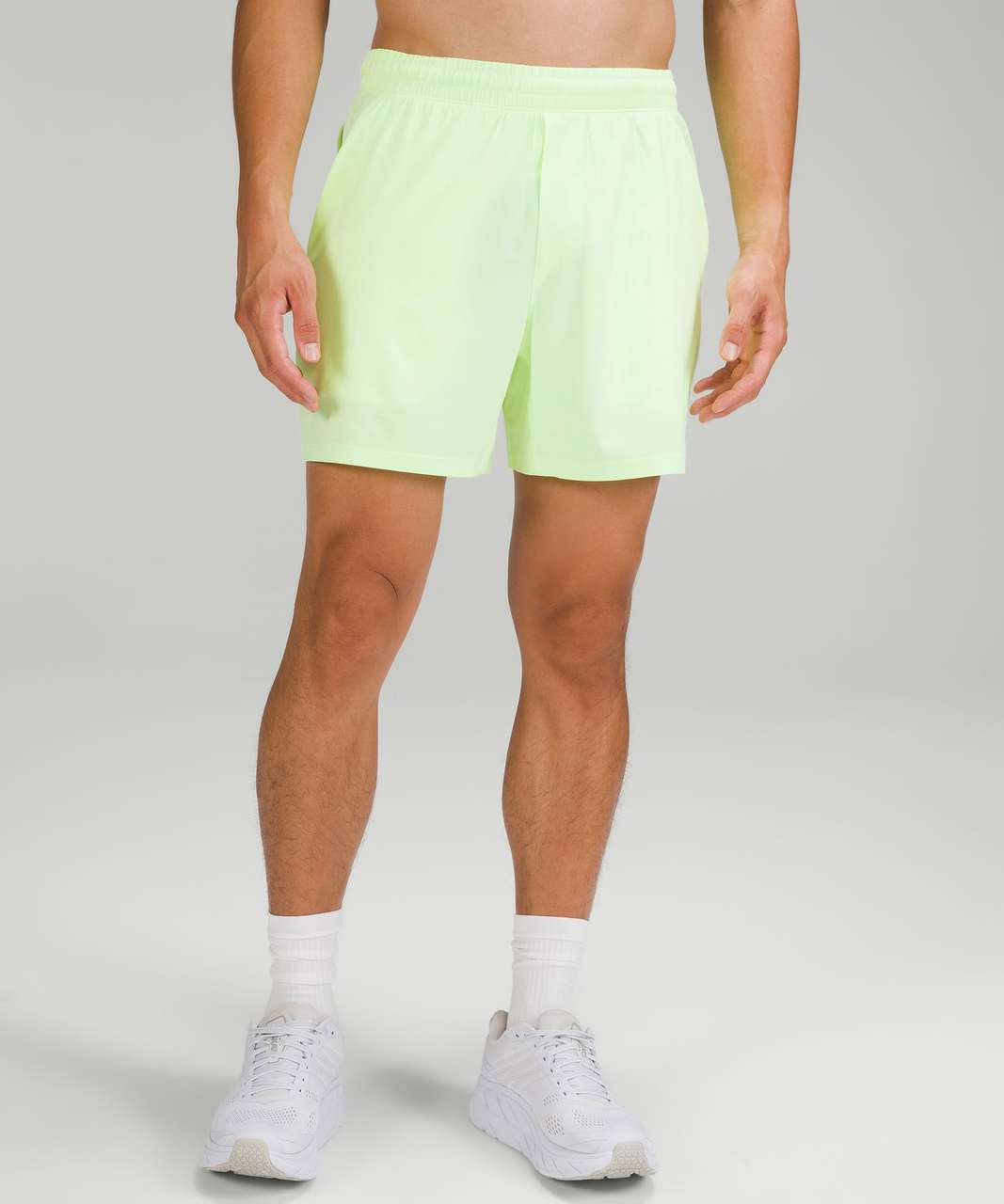 Lululemon Pace Breaker Linerless Short 5" - Faded Zap