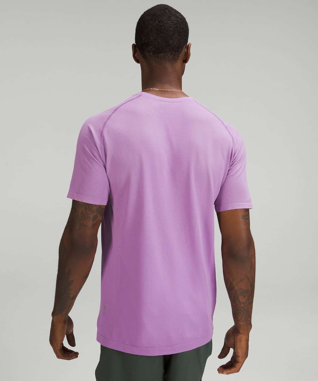 Lululemon Metal Vent Tech Short Sleeve Shirt 2.0 - Purple Ash / Purple Blossom Light