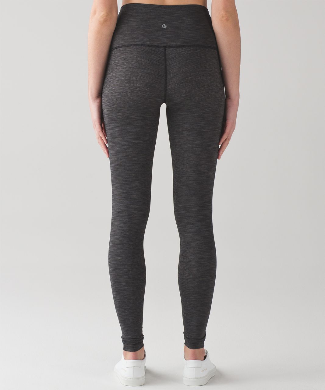 Lululemon Here to There High-Rise 7/8 Pant - Brighton Buffalo Print  Graphite Grey Black / Black - lulu fanatics