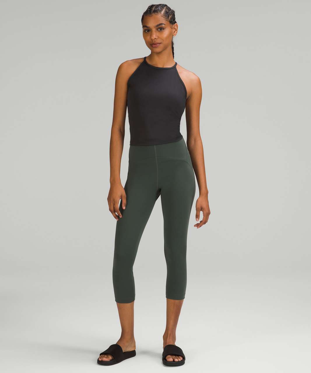 Lululemon Strappy Seamless Yoga Shelf Tank Top Size 6 NWT - $58 New With  Tags - From Leslee