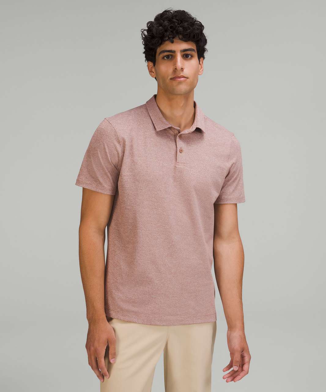 Lululemon Evolution Short Sleeve Polo Shirt - Smoked Spruce - lulu fanatics