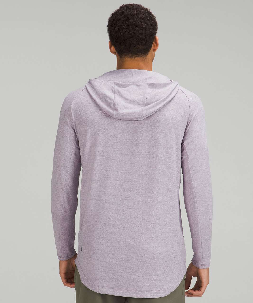 Lululemon Drysense Training Hoodie - Heathered Purple Ash