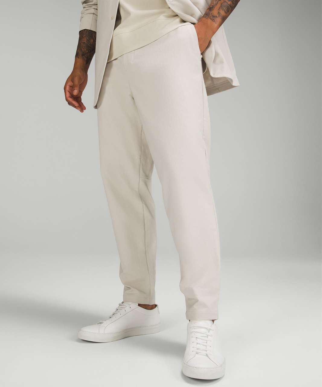 Lululemon New Venture Trouser *Pique Fabric - Natural Ivory