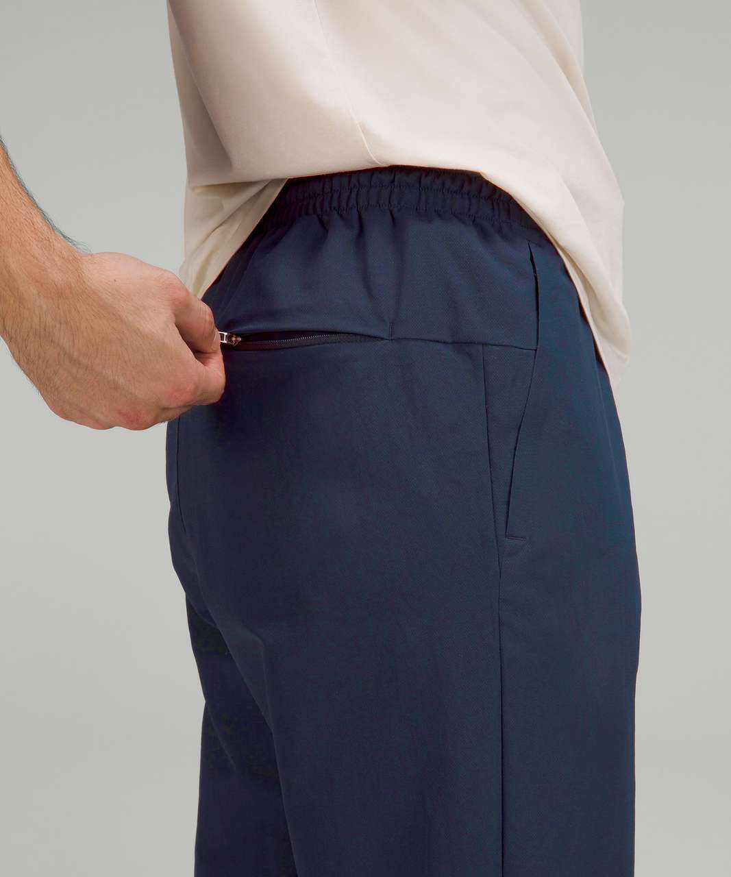 Lululemon New Venture Trouser *Pique Fabric - Classic Navy - lulu