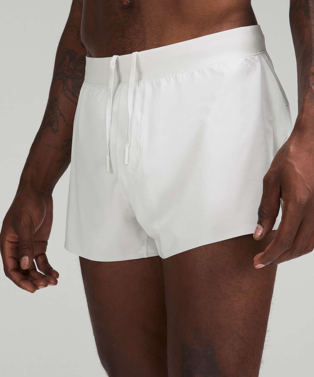 Lululemon Run The Line Short *Reflective 3 - White - lulu fanatics