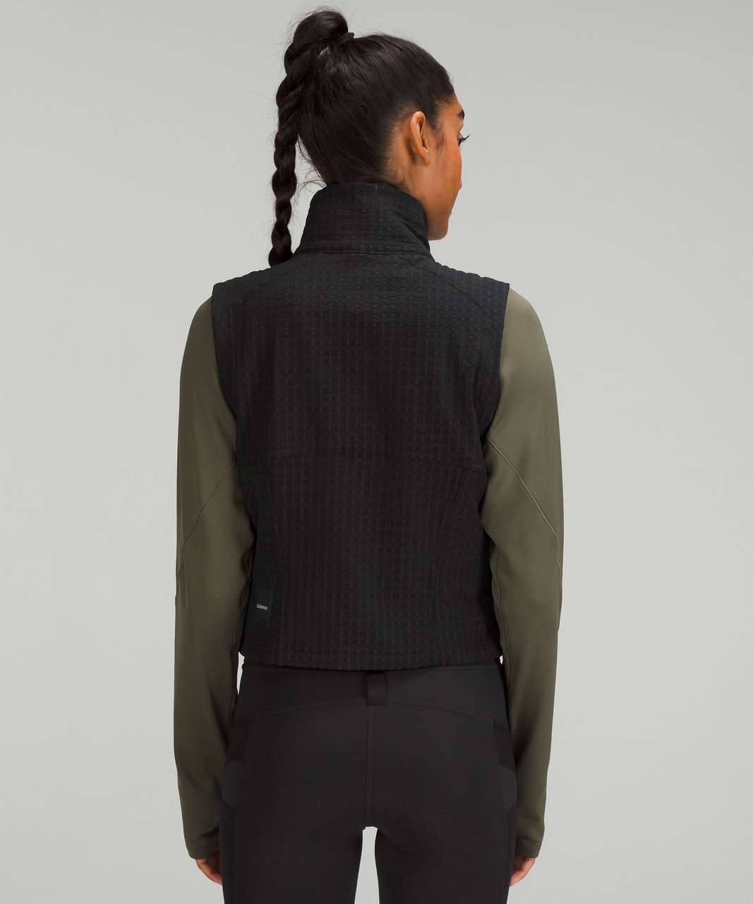 Lululemon Water-Repellent Fleece Hiking Vest - Black