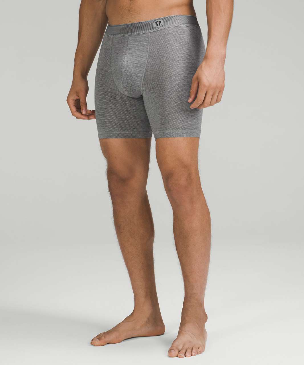 Lululemon Always In Motion Long Mesh Boxer 7" 3 Pack - Black / Heathered Core Medium Grey / True Navy