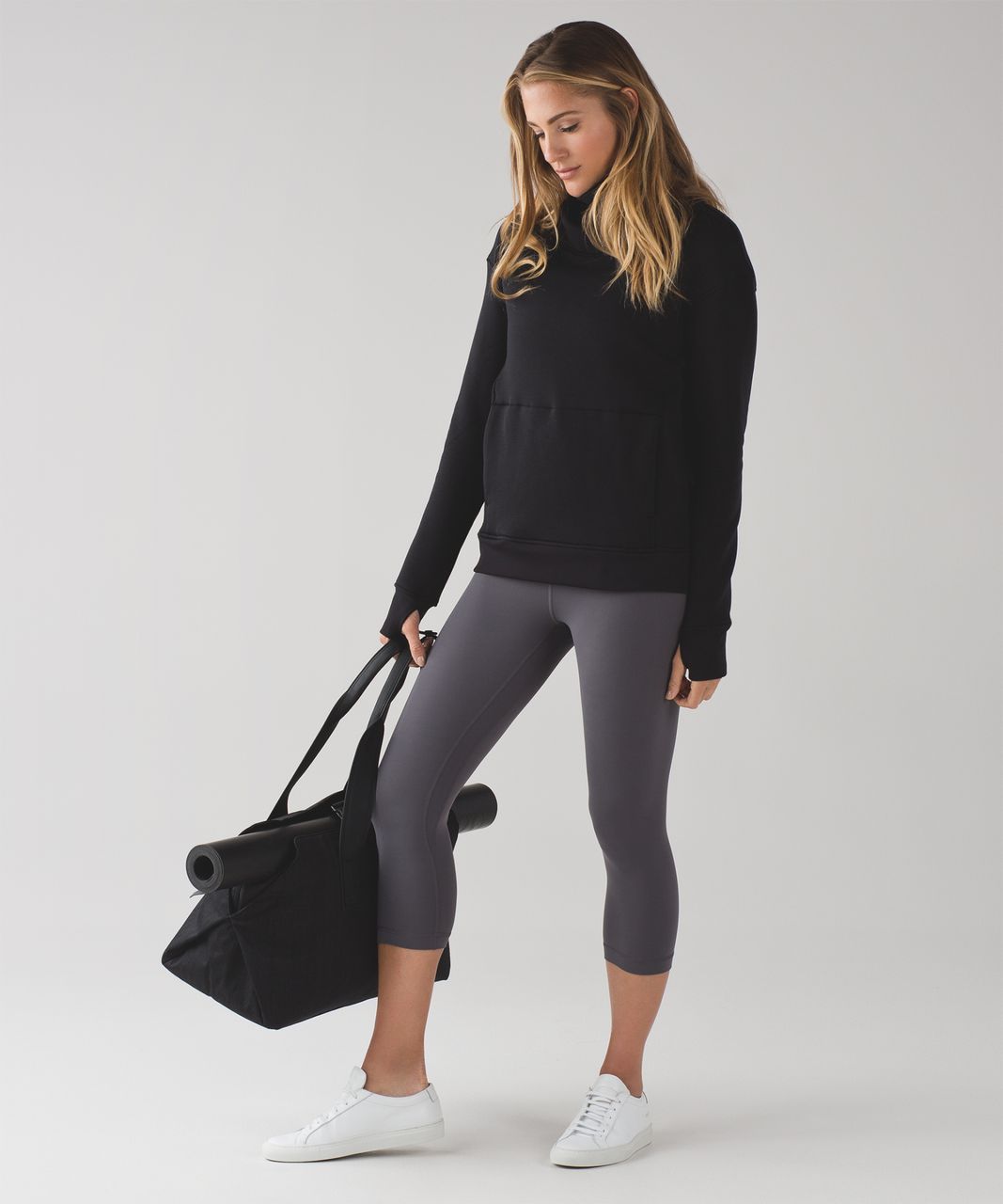 Lululemon Align Crop (19") - Dark Carbon