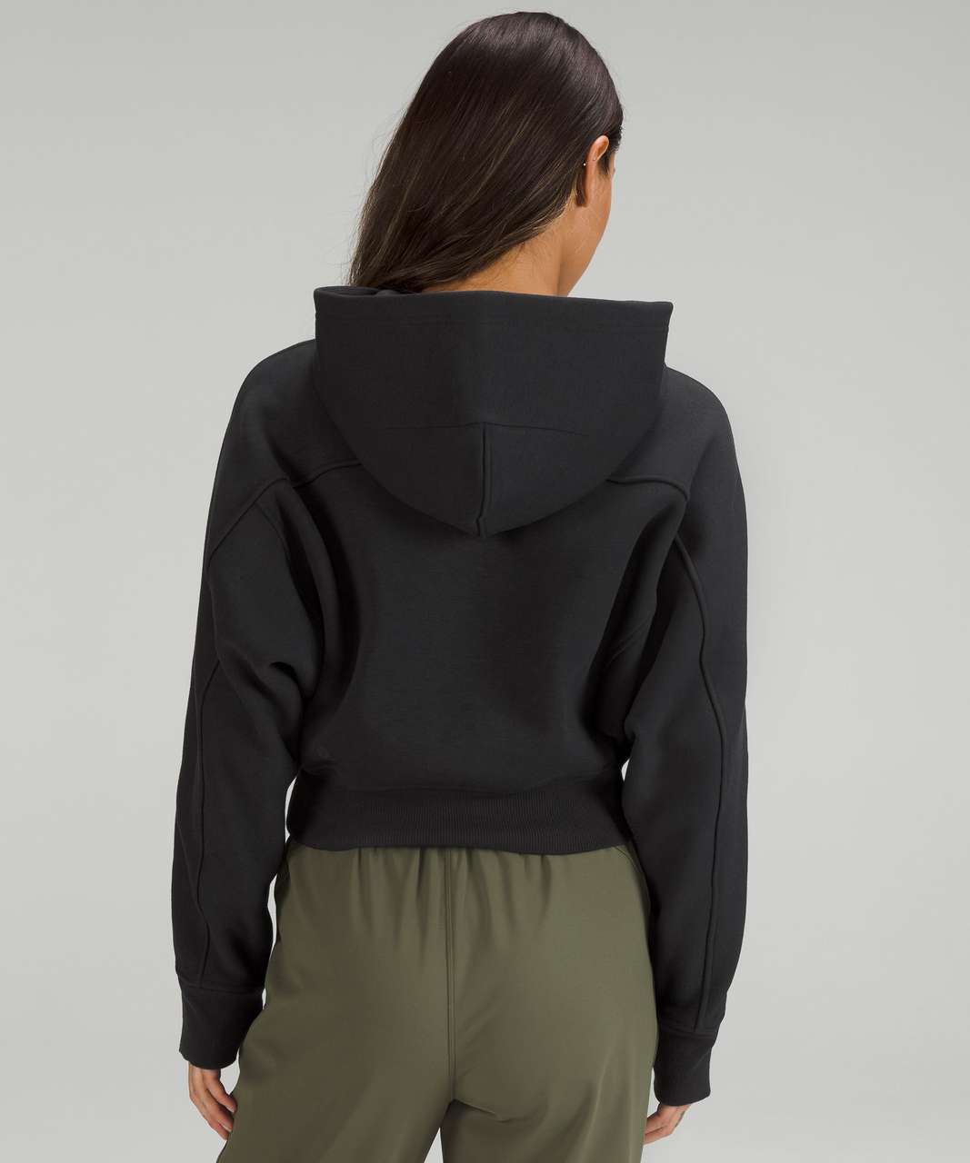 In store try-on: Thick Fleece Hoodie, Align Ribbed 25” (both 4) 🖤 : r/ lululemon