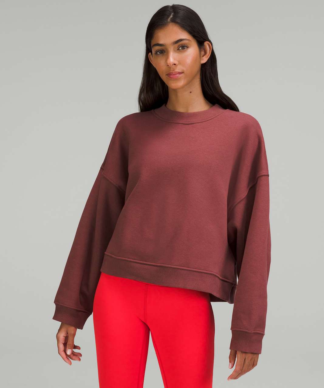 Lululemon Thick Fleece Pullover - Smoky Red