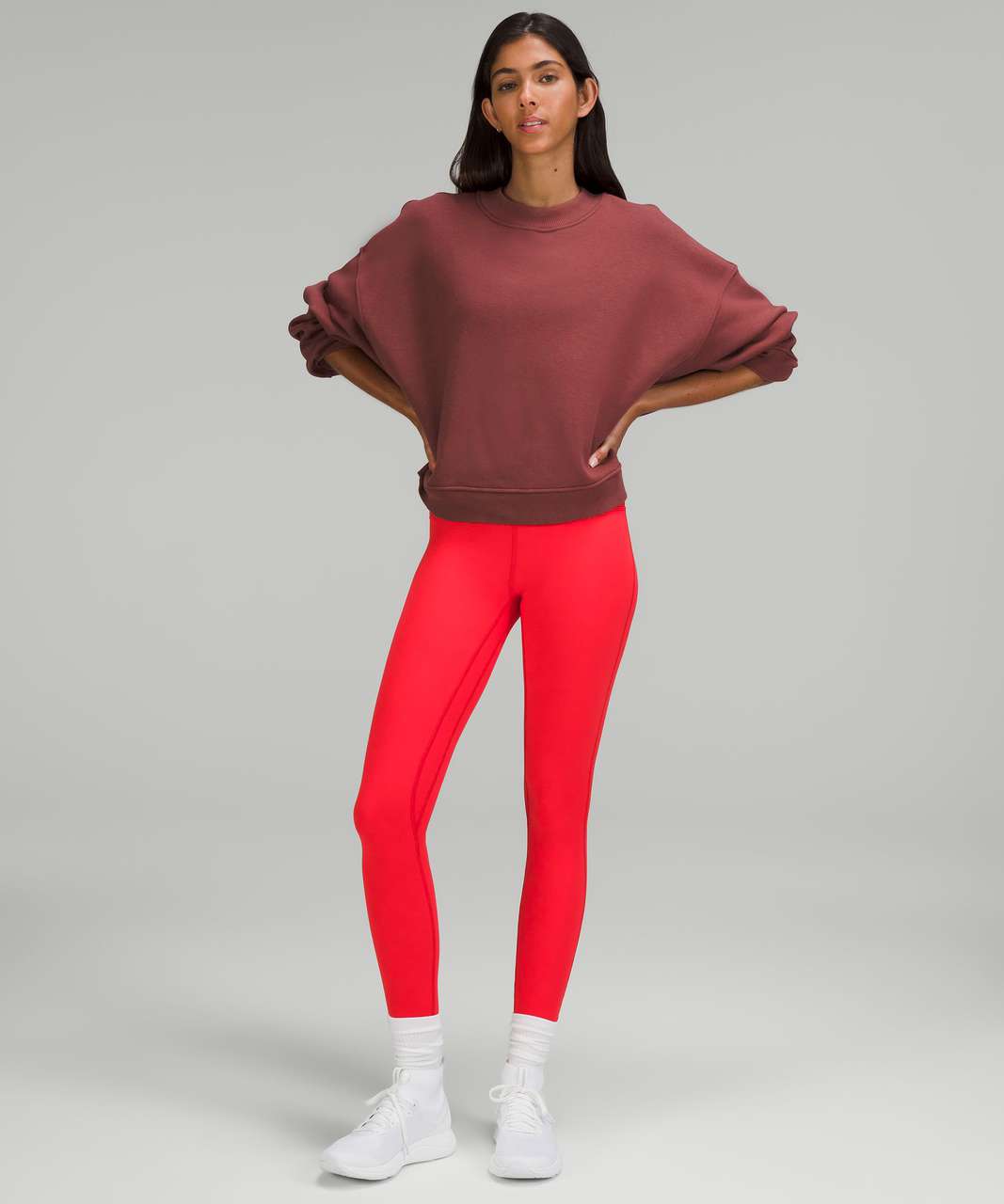 Lululemon Thick Fleece Pullover - Smoky Red