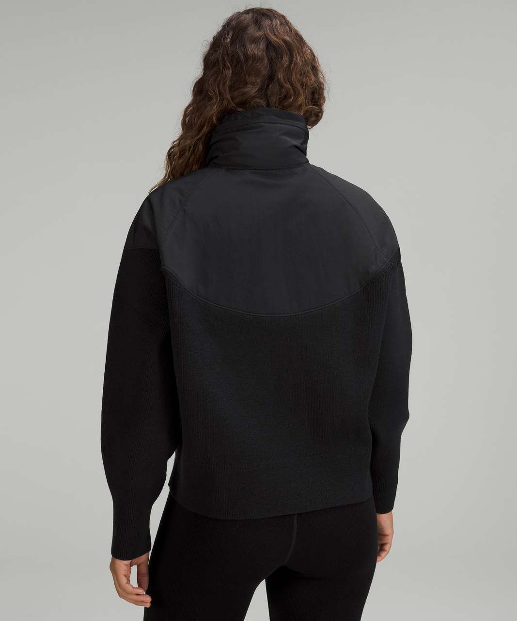 Lululemon Water-Repellent Full-Zip Sweater - Black