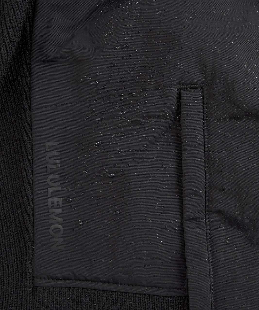 Lululemon Water-Repellent Full-Zip Sweater - Black