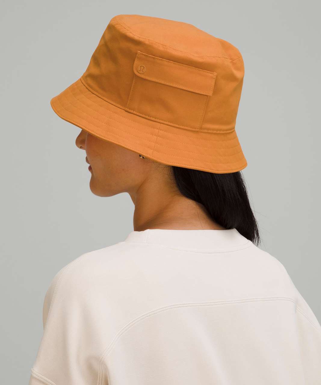 Lululemon On My Level Bucket Hat with Pocket - Autumn Orange