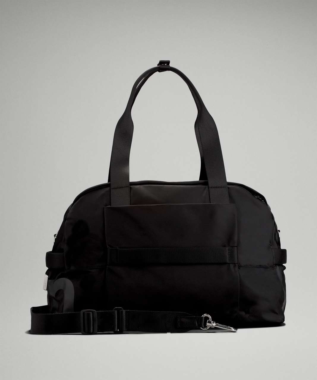 Lululemon City Adventurer Large Duffle Bag 29L - Black / Graphite Grey ...