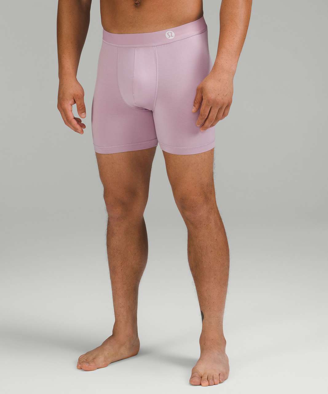 Lululemon Always in Motion Boxer 5" 3 Pack - Dusty Rose / Breeze Blue / Heathered Crest