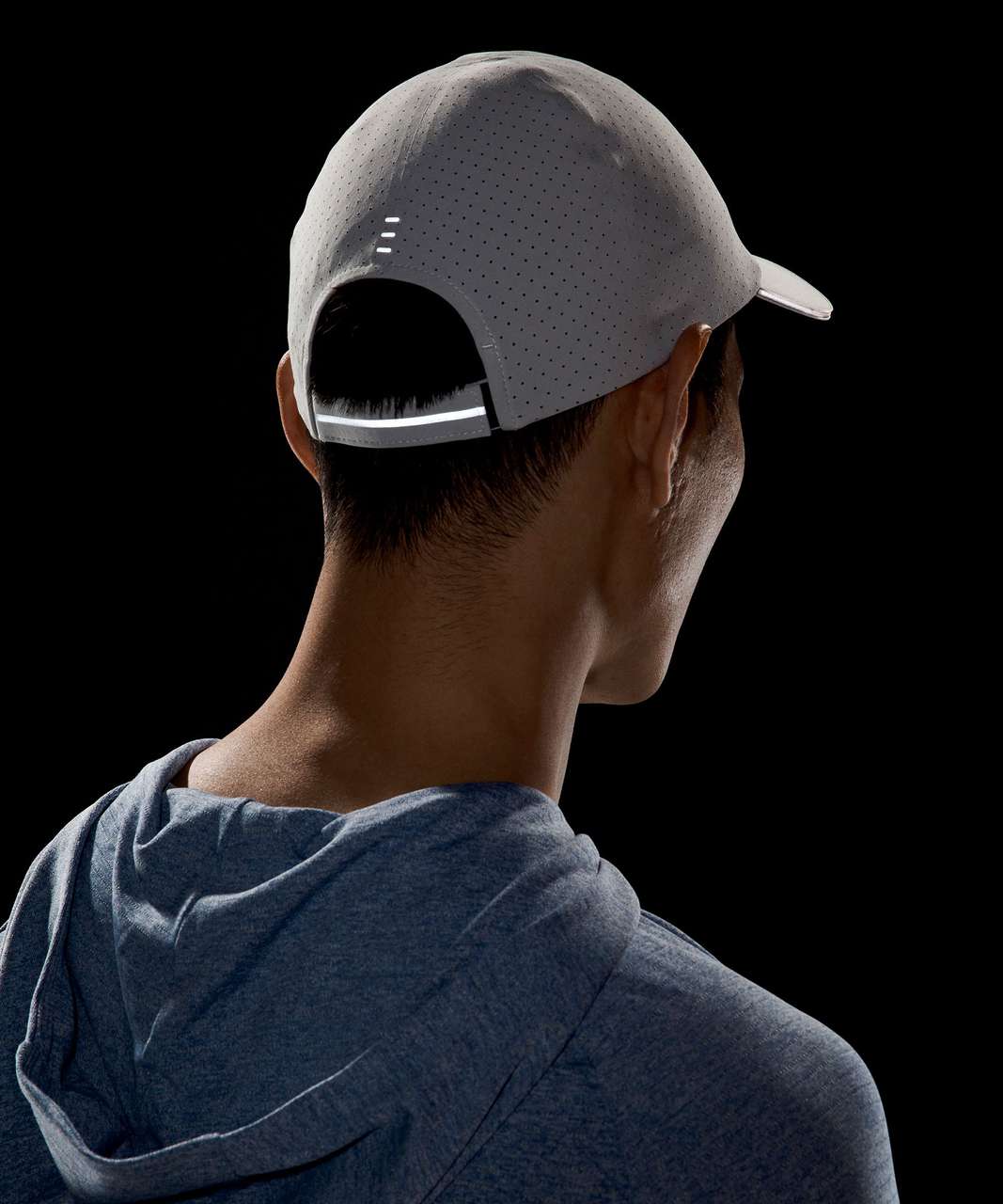 Lululemon Mens Fast and Free Running Hat *Vent - Seal Grey