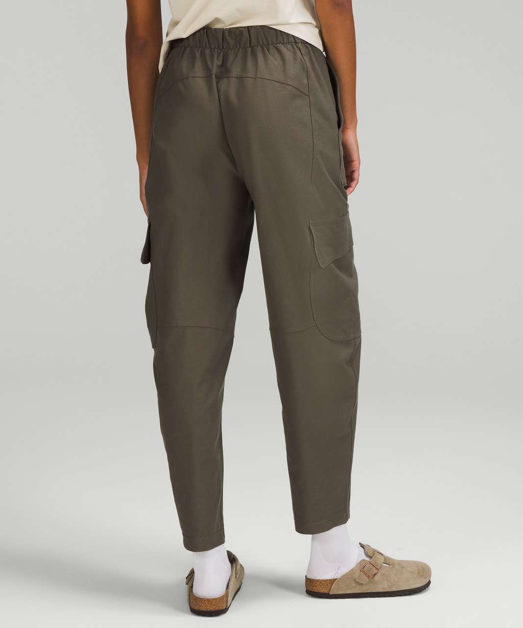 Lululemon Light Utilitech Cargo Pocket High-Rise Pant - Carob Brown - lulu  fanatics