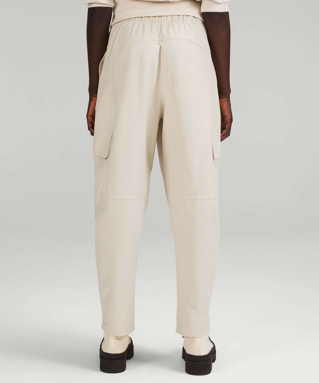 Lululemon Light Utilitech Cargo Pocket High-Rise Pant - Natural Ivory -  lulu fanatics