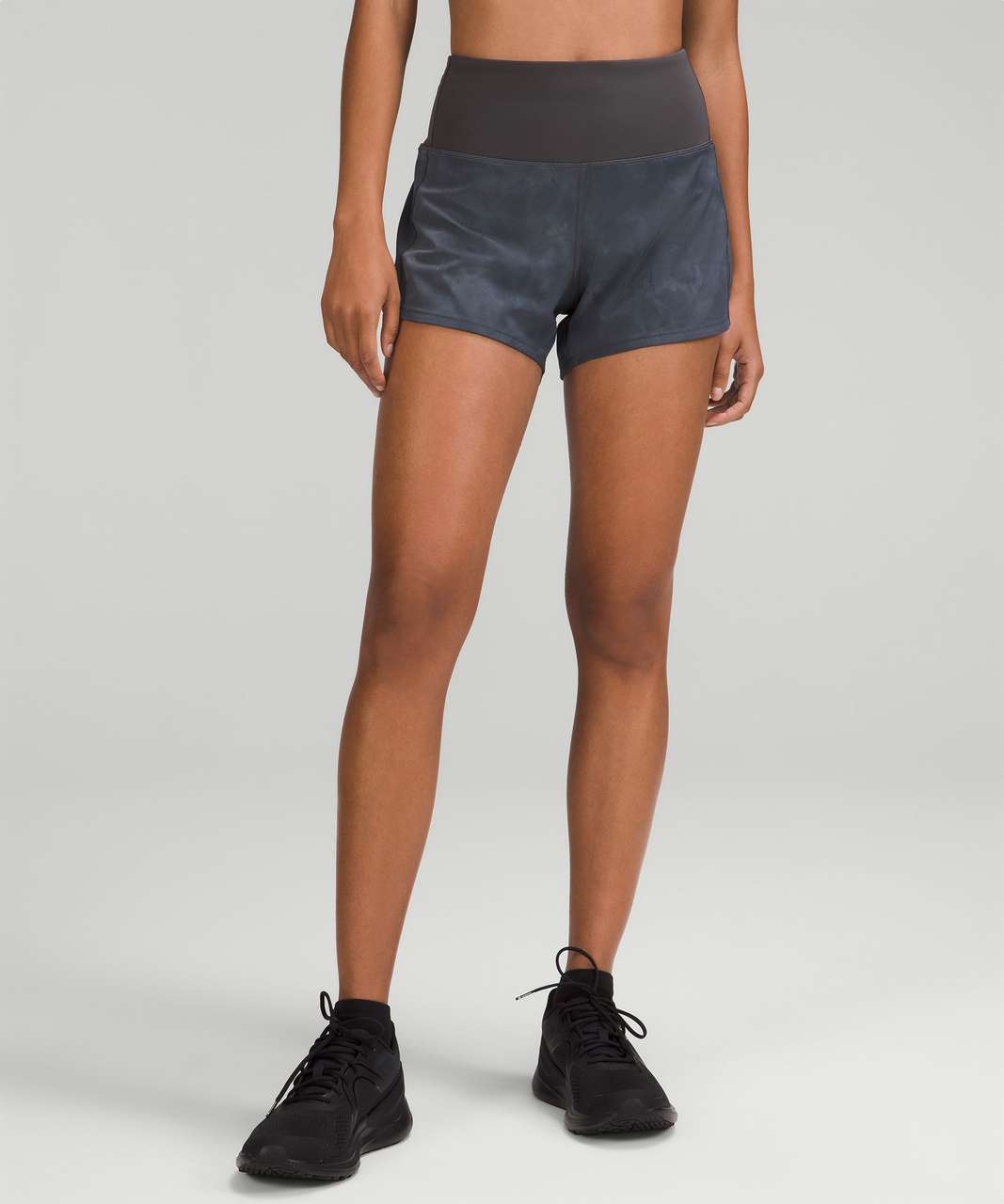 NEW Lululemon Speed Up Mid-Rise Lined Short 4 Diamond Dye Size 6-8-10