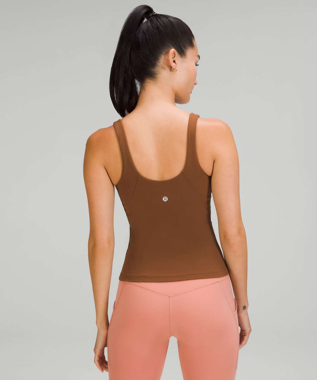 Lululemon Women's Align Tank Top color Espresso Brown size 4 LW1DTWS