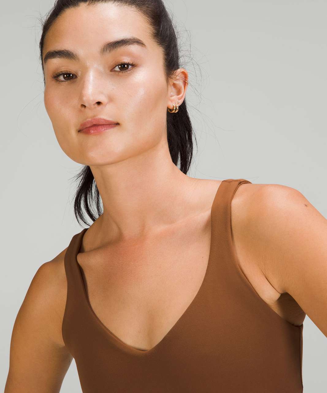 Lululemon Align High-Neck Tank Top Brown Size 6 - $68 (73% Off Retail) New  With Tags - From Marissa