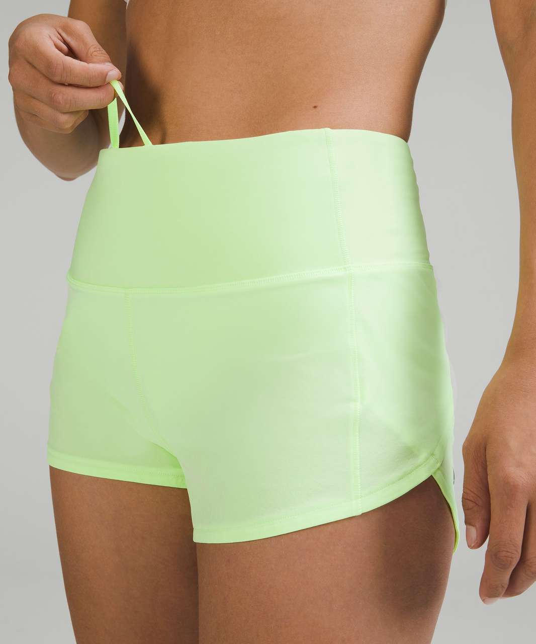 NEW Women Lululemon Speed Up Mid-Rise Lined Short 4 Kelly Green Size  6-8-10