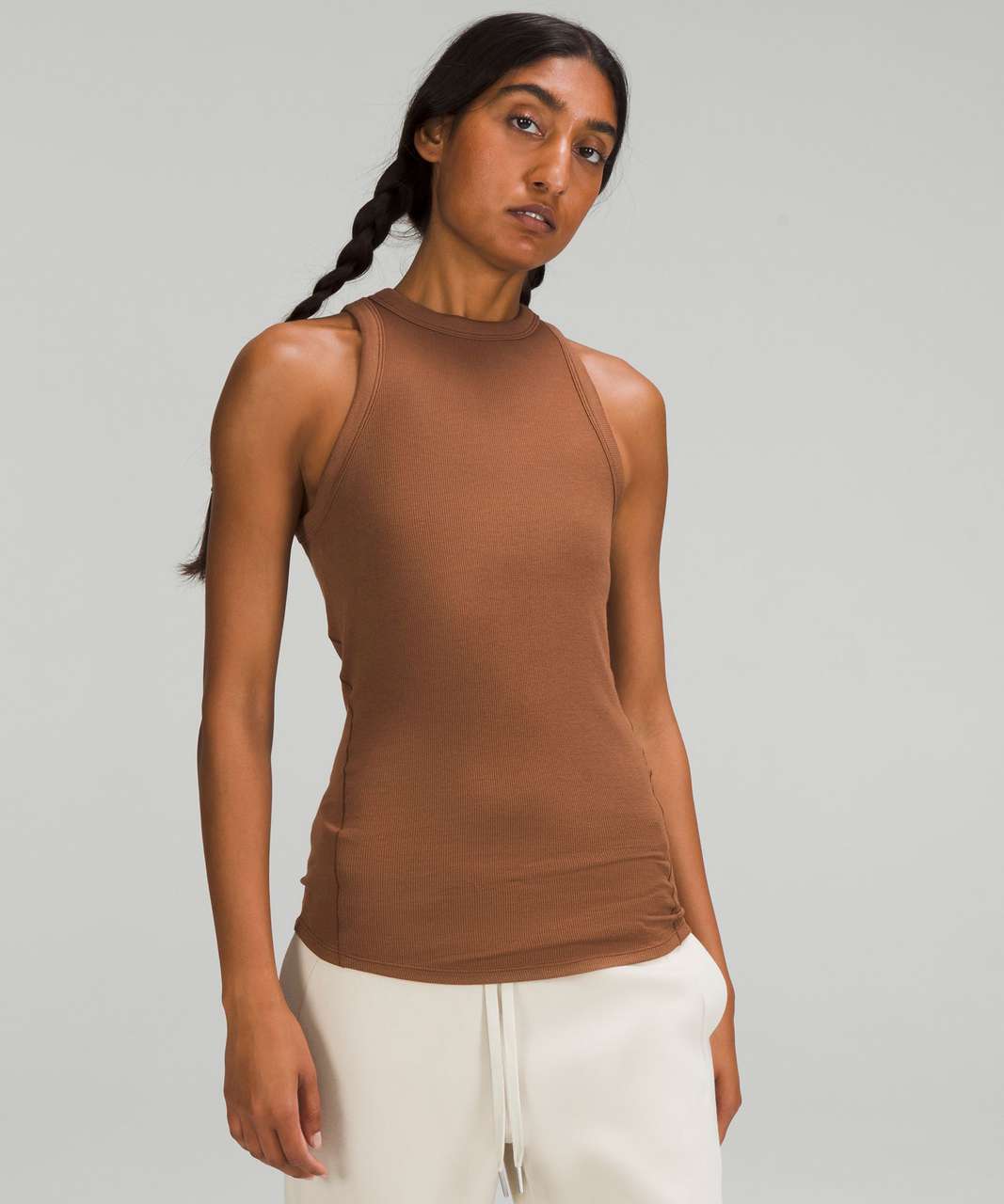 Lululemon Hold Tight Tank Top - Roasted Brown - lulu fanatics