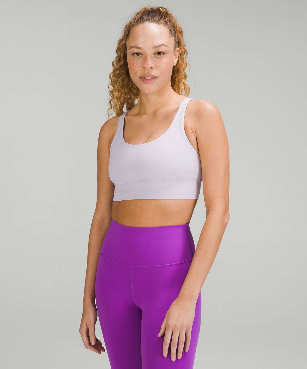 Lululemon Energy Bra *Medium Support, B–D Cups - Lilac Smoke