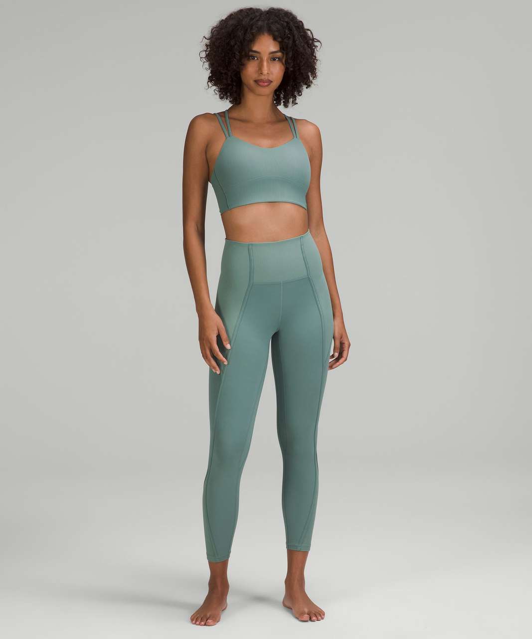 Obsessed with the tidewater teal! Wearing a Strong at Heart Bra