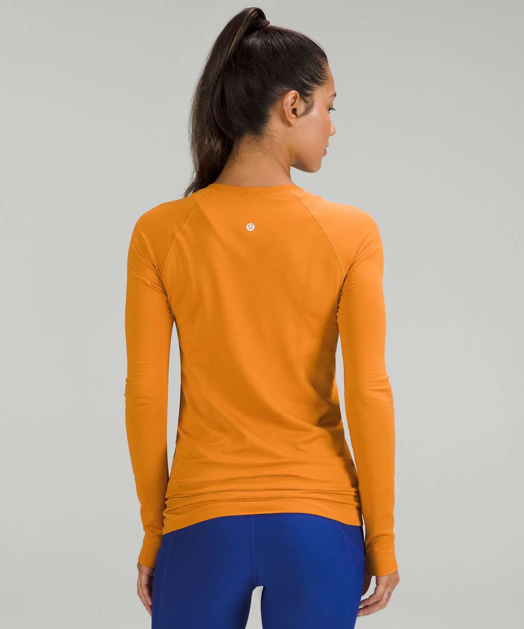 Lululemon Swiftly Tech Long Sleeve Shirt 2.0 - Autumn Orange / Autumn Orange