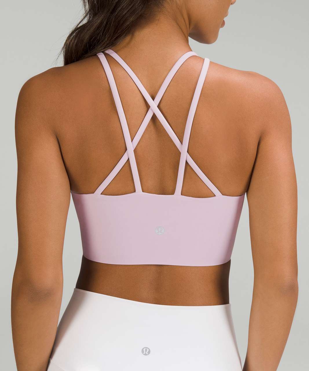 Pink Lululemon Like a Cloud High Neck Sports Bra - XXS – Rokit