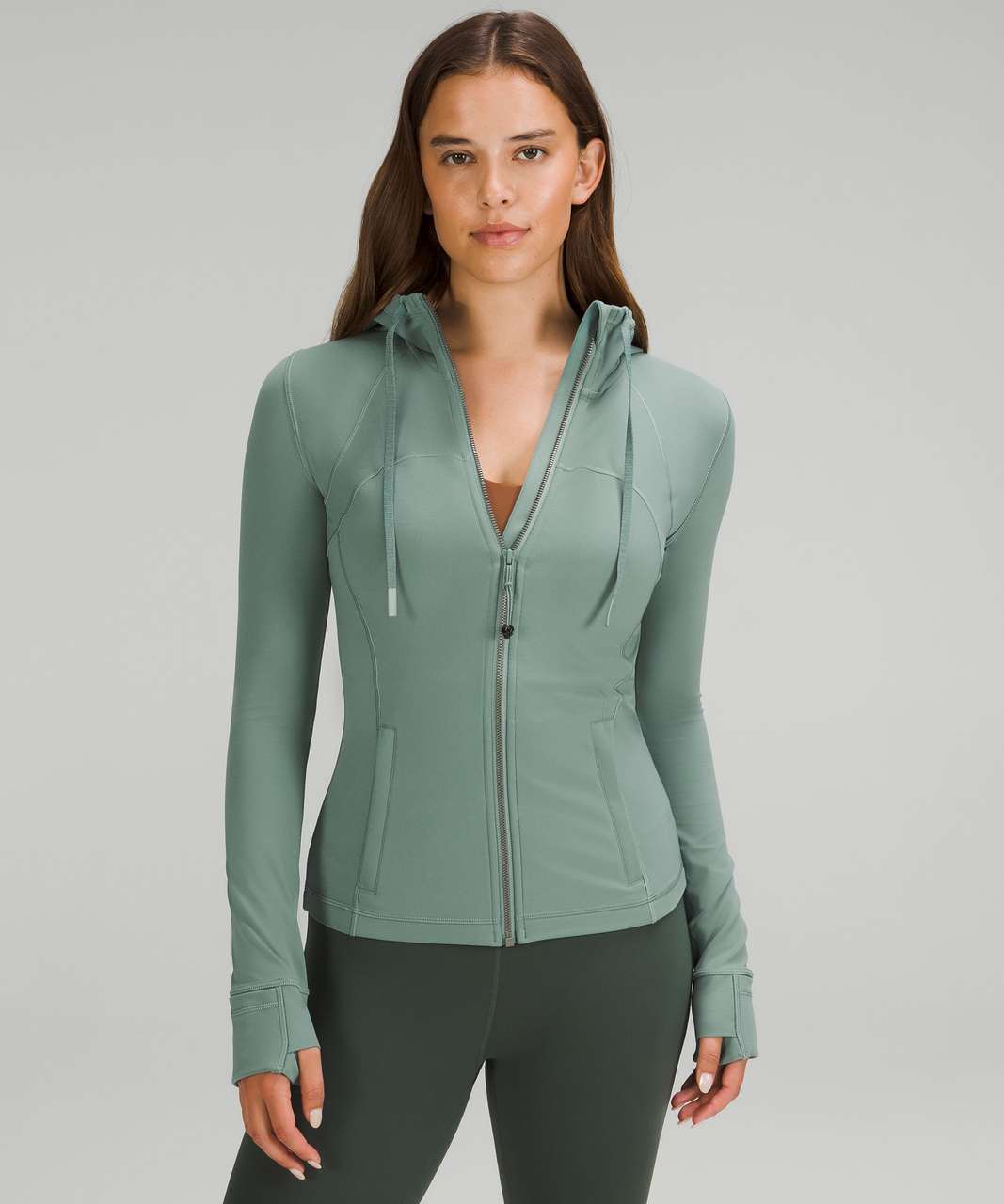 lululemon athletica, Jackets & Coats, Nwt Lululemon Hooded Define Jacket  Nulu Desert Teal