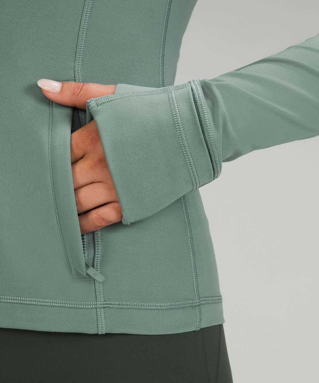 Lululemon Define Jacket - Willow Green - lulu fanatics