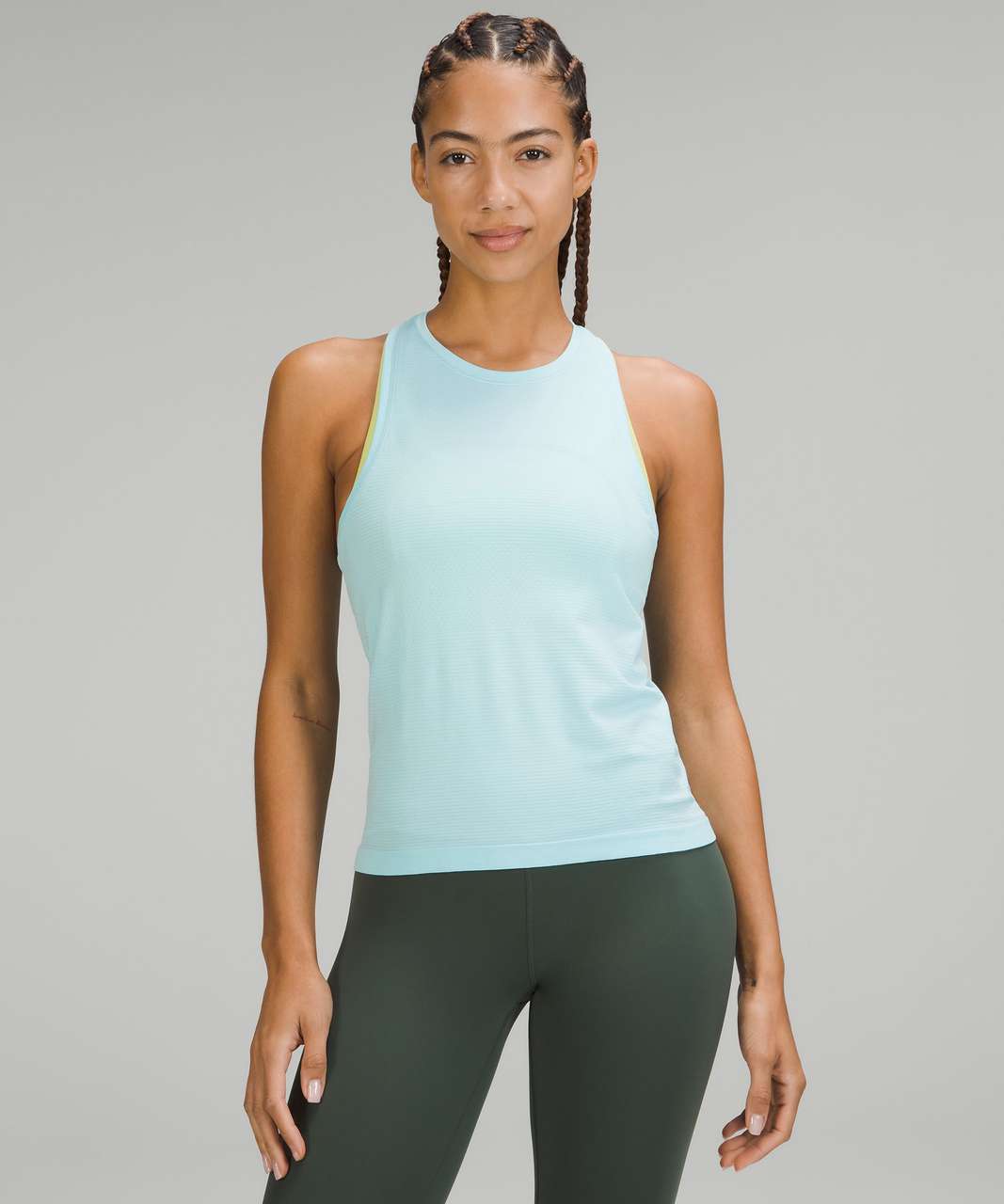 Lululemon Align High-Neck Tank Top - Poolside - lulu fanatics