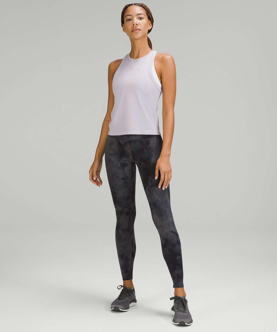 Lululemon Swiftly Tech High-Neck Tank Top 2.0 *Race Length - Faint Lavender / Faint Lavender