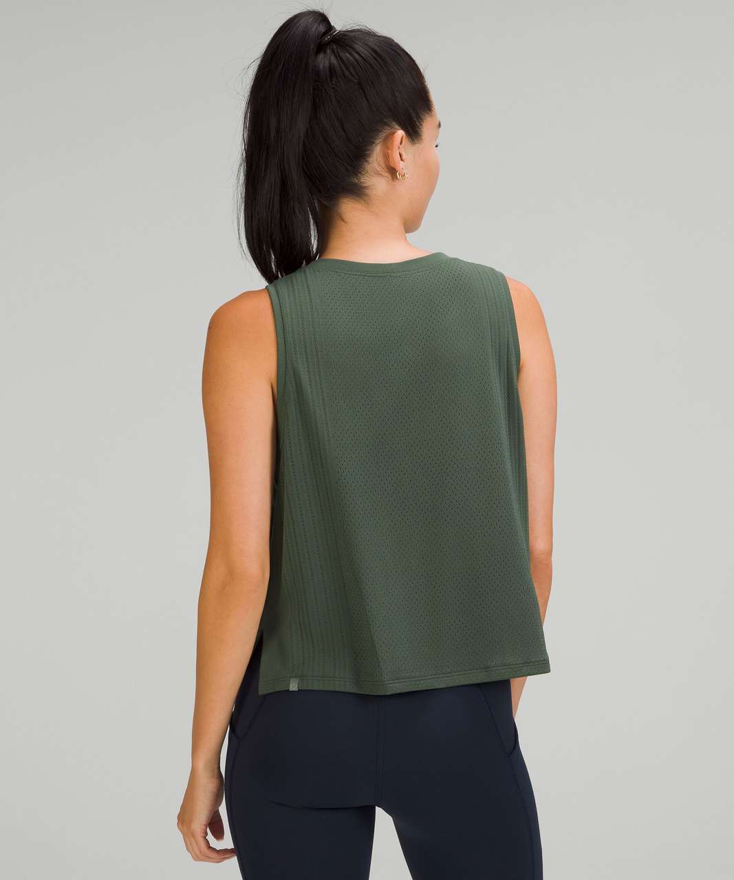 Lululemon Train to Be Tank Top - Smoked Spruce / Smoked Spruce